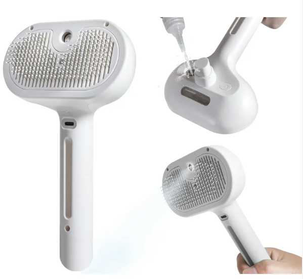 Spray & Brush Deshedding Tool